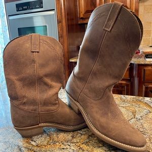 Leather Cowboy Boots